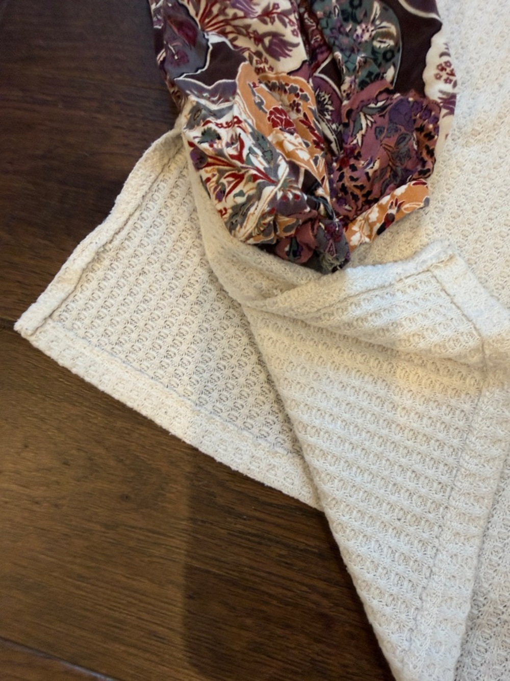 Umgee Waffle Knit Top Sleeves - Small - C33-012 - Picture 7 of 7